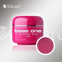 SILCARE BASE ONE GEL COLOR UNGHIE 14 SUNSET RED