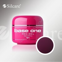SILCARE BASE ONE GEL COLOR UNGHIE 01 RED SANGRIA