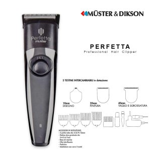 MUSTER RASOIO TAGLIACAPELLI PERFETTA