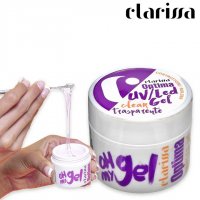 CLARISSA OPTIMA GEL COSTRUTTORE CLEAR/VIOLET UV/LED 50 GR