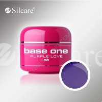 SILCARE BASE ONE GEL COLOR UNGHIE 58 PURPLE LOVE SILCARE BASE ONE GEL COLOR UNGHIE 58 PURPLE LOVE