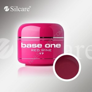 SILCARE BASE ONE GEL COLOR UNGHIE 17 RED WINE