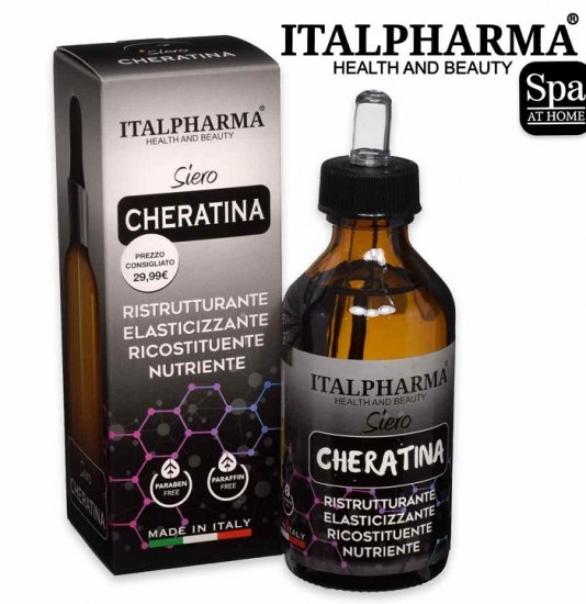 SIERO ALLA CHERATINA RINFORZANTE E NUTRIENTE - Clicca l'immagine per chiudere