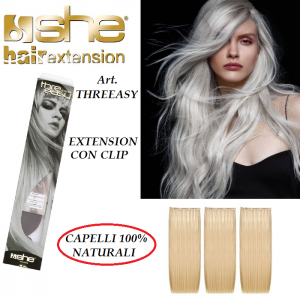 HAIR EXTENSION CON CLIP 100% CAPELLI NATURALI