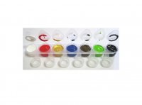 KIT 7 COLORI ACRILICI PER MICROPITTURA-NAIL ART KIT 7 COLORI ACRILICI PER MICROPITTURA-NAIL ART