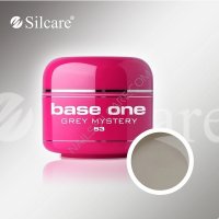 SILCARE BASE ONE GEL COLOR UNGHIE 53 GREY MISTERY SILCARE BASE ONE GEL COLOR UNGHIE 53 GREY MISTERY