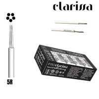 CLARISSA PUNTE PER MICROBLADING C-5R ROUND NEEDLES - 50 PZ