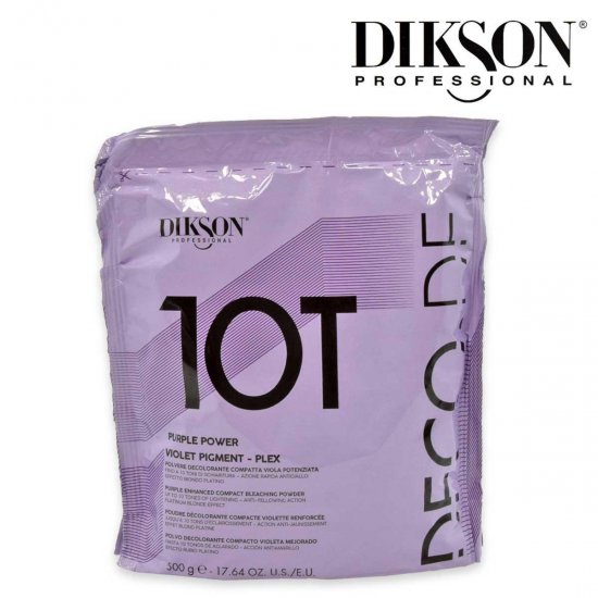 POLVERE DECOLORANTE VIOLA 10 TONI DIKSON 500 GR - Clicca l'immagine per chiudere