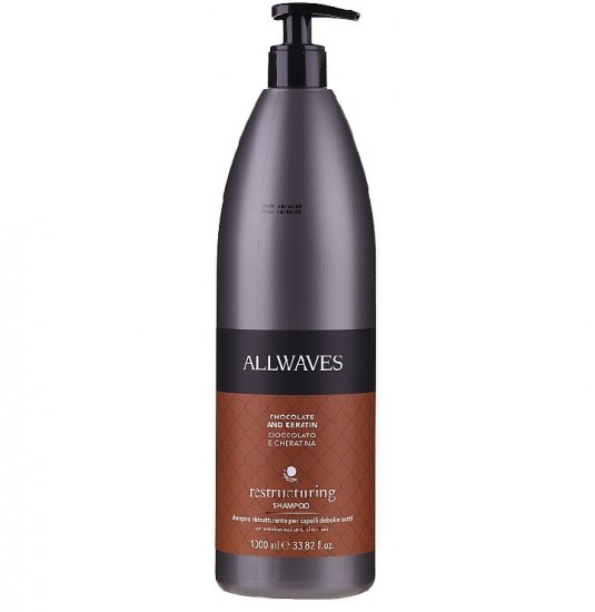 ALLWAVES SHAMPOO RIGENERANTE CHERATINA 1000 ML - Clicca l'immagine per chiudere