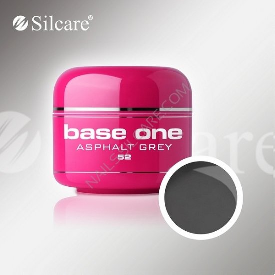 SILCARE BASE ONE GEL COLOR UNGHIE 52 ASPHALT GREY - Clicca l'immagine per chiudere