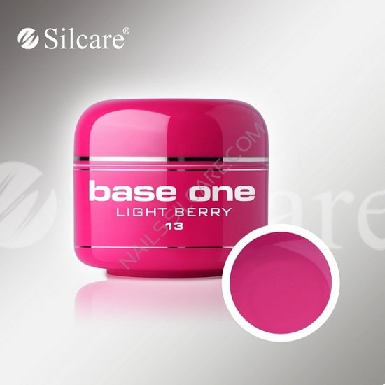 SILCARE BASE ONE GEL COLOR UNGHIE 13 LIGHT BERRY - Clicca l'immagine per chiudere