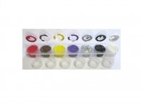 KIT 7 COLORI ACRILICI PER MICROPITTURA-NAIL ART KIT 7 COLORI ACRILICI PER MICROPITTURA-NAIL ART