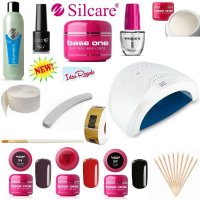 NEW KIT RICOSTRUZIONE UNGHIE GEL UV - LED SILCARE