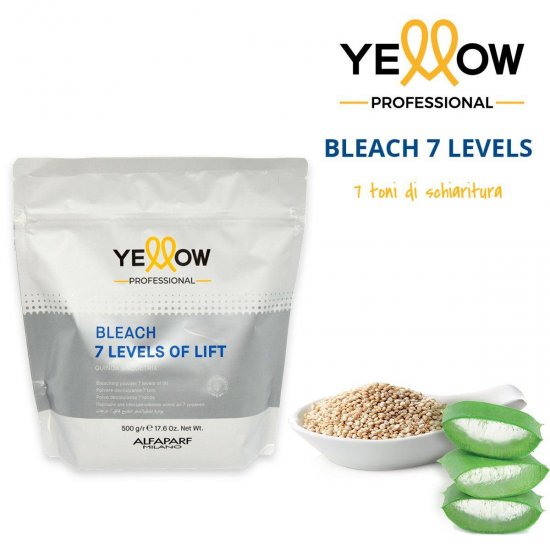 ALFAPARF YELLOW BLEACH POLVERE DECOLORANTE 7 TONI 500 GR - Clicca l'immagine per chiudere