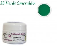 GEL UV COLORATI SENZA DISPERSIONE WETLOOK 33 VERDE SMERALDO GEL UV COLORATI SENZA DISPERSIONE WETLOOK 33 VERDE SMERALDO