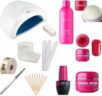 KIT RICOSTRUZIONE UNGHIE GEL UV BASE ONE SILCARE