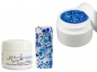 CRISP GEL GLITTER COLOR UV 05 BLU CRISP GEL GLITTER COLOR UV 05 BLU