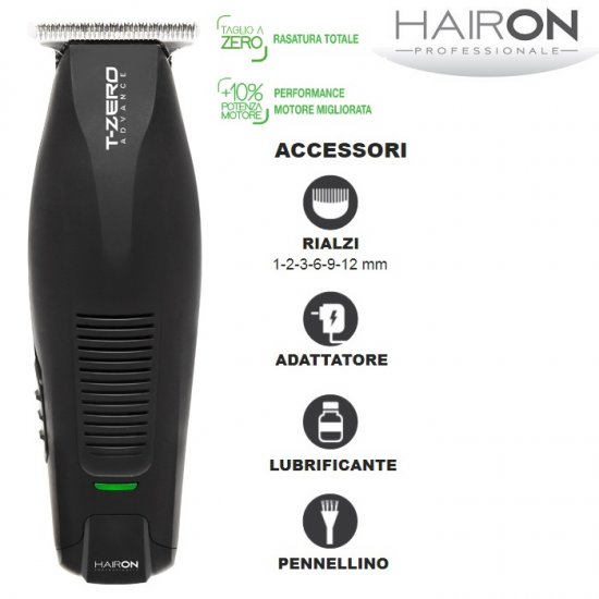 TOSATRICE REGOLA BARBA RIFINITURE T- ZERO ADVANCE HAIRON - Clicca l'immagine per chiudere