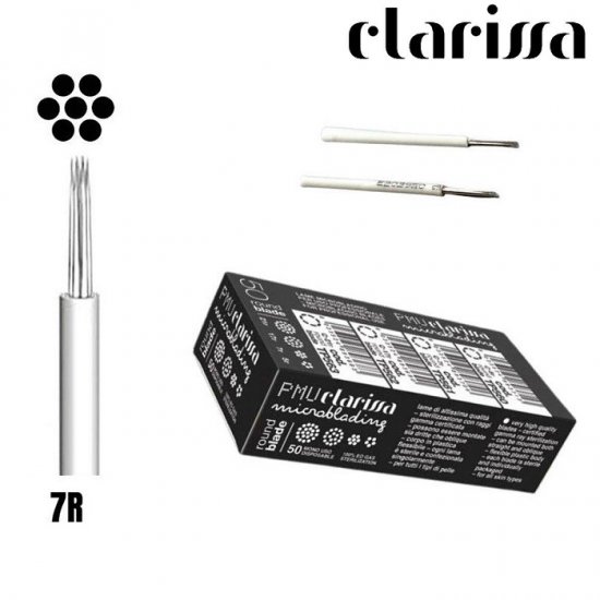 CLARISSA PUNTE PER MICROBLADING C-17R ROUND NEEDLES -50 PZ - Clicca l'immagine per chiudere