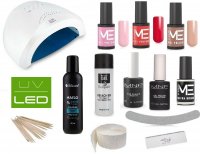 KIT UNGHIE SMALTO GEL SOAK OFF NAILS LED / UV MESAUDA MILANO