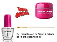 BASE ONE SILCARE KIT GEL MONOFASICO MAXI PRIMER E PENNELLO