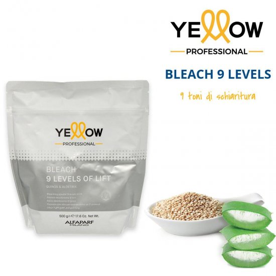 ALFAPARF YELLOW BLEACH POLVERE DECOLORANTE 9 TONI 500 GR - Clicca l'immagine per chiudere