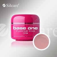 SILCARE BASE ONE GEL COLOR UNGHIE 11-A FLAMING PINK