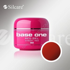 SILCARE BASE ONE GEL COLOR UNGHIE 20 CARMEL RED