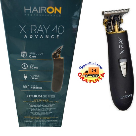 Tosatrice Taglacapelli X-RAY 40 HAIRON - Clicca l'immagine per chiudere