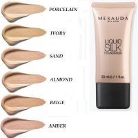 FONDOTINTA FLUIDO OPACIZZANTE LIQUID SILK MAKE-UP MESAUDA FONDOTINTA FLUIDO OPACIZZANTE LIQUID SILK MAKE-UP MESAUDA