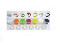 KIT 7 COLORI ACRILICI PER MICROPITTURA-NAIL ART KIT 7 COLORI ACRILICI PER MICROPITTURA-NAIL ART