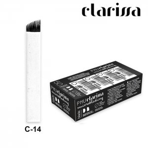 CLARISSA AGHI PER MICROBLADING C-17 CURVE BLADE - 50 PZ