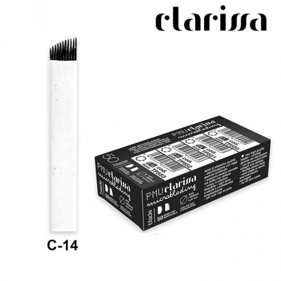 CLARISSA AGHI PER MICROBLADING C-17 CURVE BLADE - 50 PZ - Clicca l'immagine per chiudere