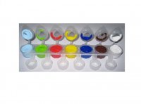KIT 7 COLORI ACRILICI PER MICROPITTURA-NAIL ART KIT 7 COLORI ACRILICI PER MICROPITTURA-NAIL ART