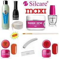 KIT RICOSTRUZIONE UNGHIE GEL UV MONOFASICO MAXI 100 KIT RICOSTRUZIONE UNGHIE GEL UV MONOFASICO MAXI 100