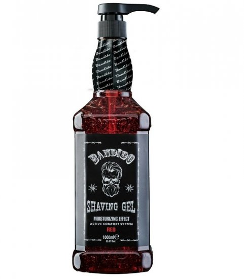 BANDIDO SHAVING GEL - RED 1000 ML - Clicca l'immagine per chiudere