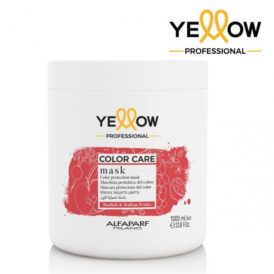 Alfaparf Yellow maschera color care proteggi colore 1000 ml