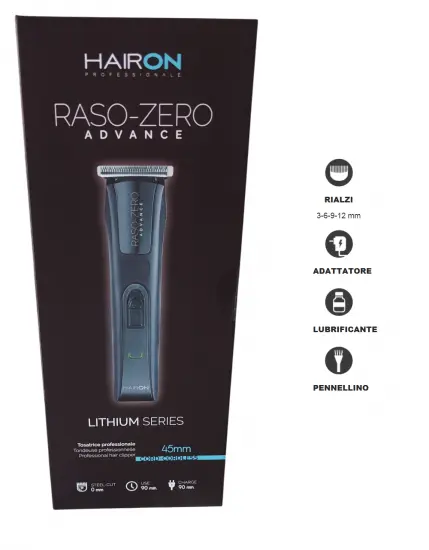Tosatrice capelli raso zero advance Hair On