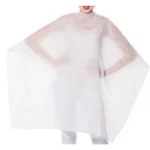 Mantella taglio capelli tnt 30 pz colore bianco