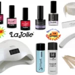 Kit unghie smalto gel semipermanente led / uv la jolie