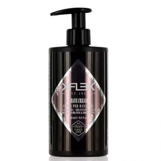 Xflex shave cream crema per rasatura 500 ml