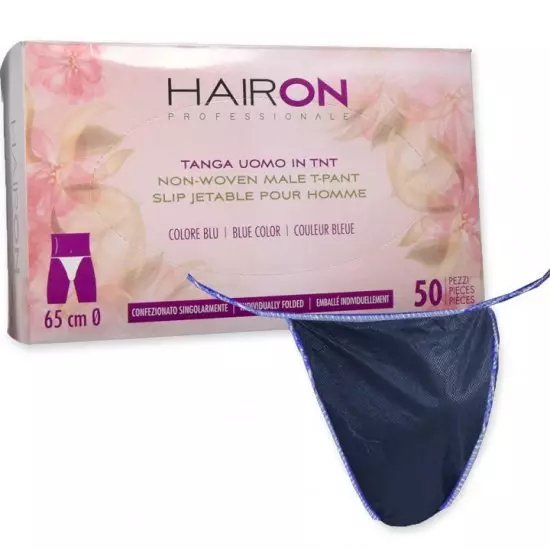 Tanga uomo monouso in tnt 50 pz