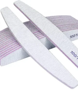 Lima unghie boomerang grana 100/180 lotto 50 pz