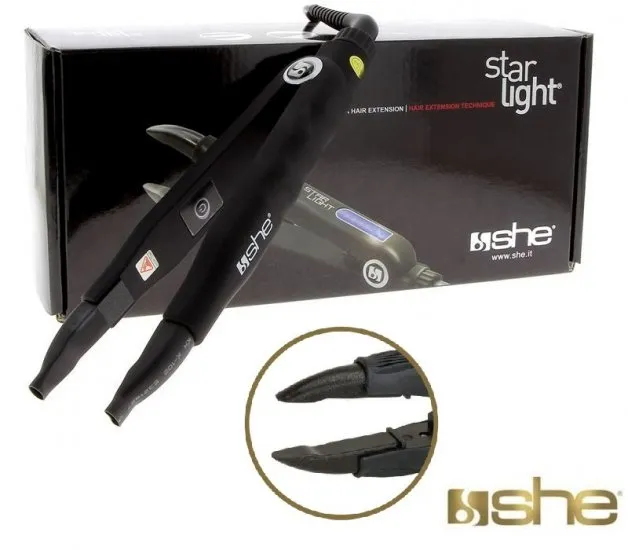 Star light pinza a caldo per hair extension