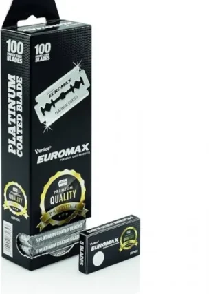 Lame da barba monouso euromax 100 pz