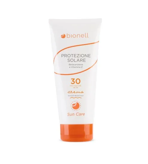 Crema solare protezione medio alta spf 30 bionell