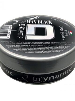 Cera per capelli grigi black - dynamic 100 ml