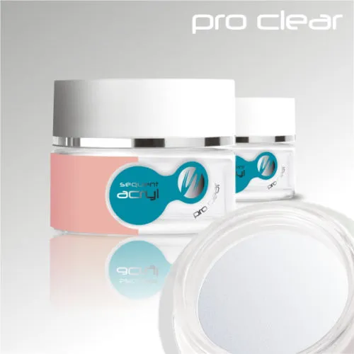 Acrilico unghie sequent acryl pro clear base one Silcare 24 g