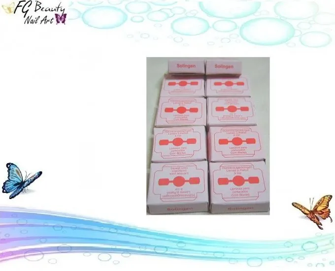 Lame per tagliacalli credo solingen 100 pz - immagine 3