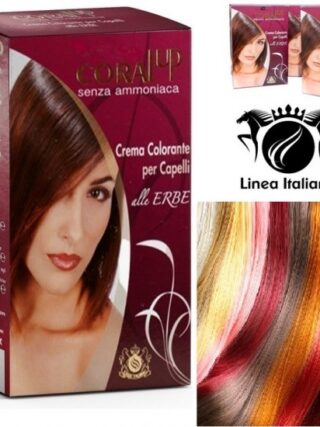 Colore in crema senza ammoniaca coral-up